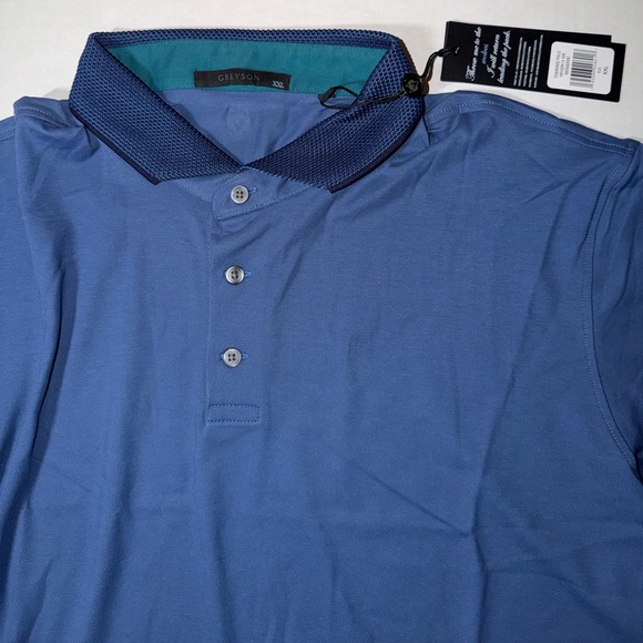 Greyson Navy Polo Shirt - Picture 3 of 5